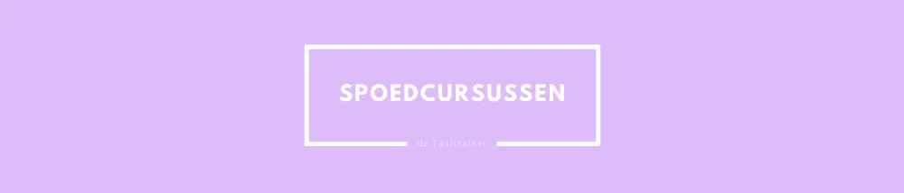 Een spoedcursus dagen verspreiden of onderdompeling de Taaltrainer